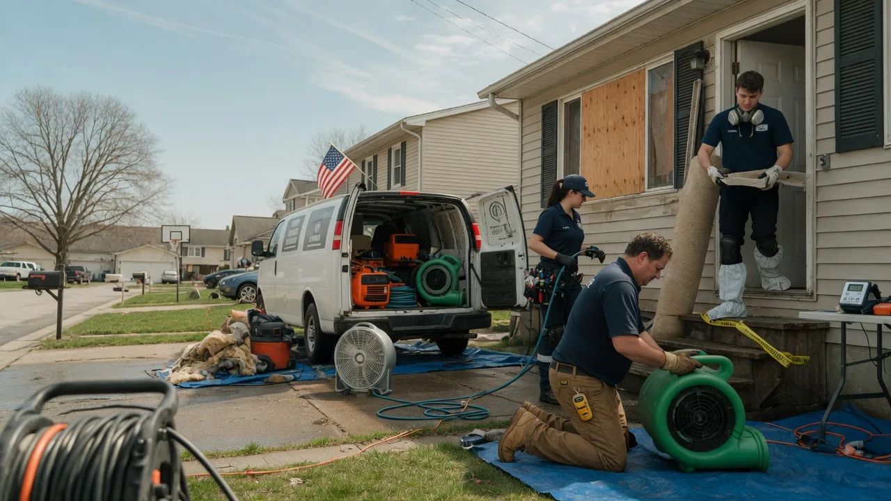 Water Damage Restoration in Elizabethville, PA near me